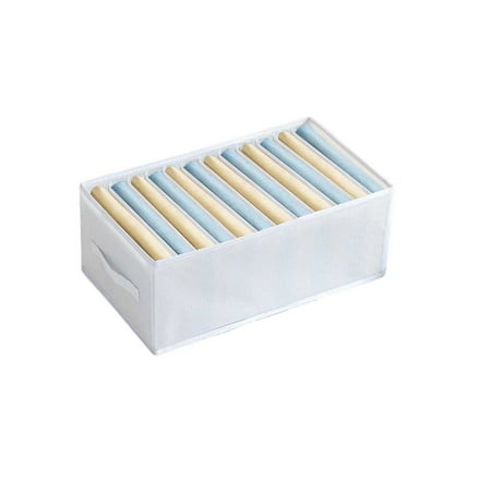 Clothes Storage Organizer Drawer Closet Wardrobe Compartments Organizing Box Jeans Socks Underwear Bra Separation Holder 7 Grids Gray
Clothes Storage Organizer Drawer Closet Wardrobe Compartments Organizing Box Jeans Socks Underwear Bra Separation Holder 7 Grids Gray