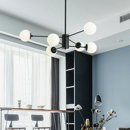 Magic Home 6 - Light Sputnik Modern Linear Chandelier Ceiling Mount