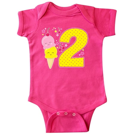 Inktastic Ice Cream second birthday pink Gift Baby Boy or Baby Girl Bodysuit
Inktastic Ice Cream second birthday pink Gift Baby Boy or Baby Girl Bodysuit