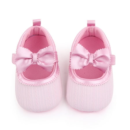 LSFYSZD Kids Princess Shoes Baby Bowknot Anti-Slip Soft Sole Footwear Walking Shoes for Girls Pink/Golden/Silver 0-12 Months
LSFYSZD Kids Princess Shoes Baby Bowknot Anti-Slip Soft Sole Footwear Walking Shoes for Girls Pink/Golden/Silver 0-12 Months