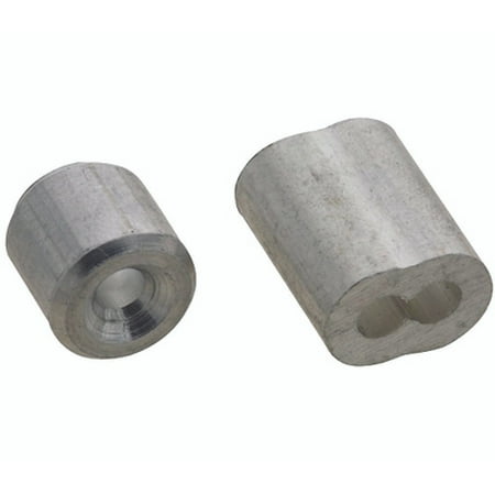 2pk National Hardware DLCA-8875 National Hardware N830-351 Ferrules And Stops Aluminum 3/32 Inch 2 Pack
2pk National Hardware DLCA-8875 National Hardware N830-351 Ferrules And Stops Aluminum 3/32 Inch 2 Pack
