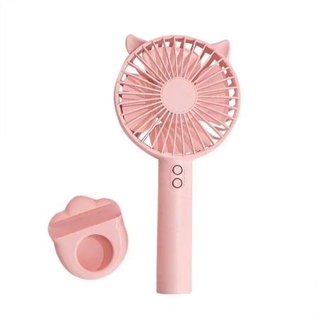 STEADY Portable Handheld Fan USB Charge Fan Speed 3 Speed Hanging Fan Pink Electric fan Handheld small fan Silent small electric fan Mini portable summer
STEADY Portable Handheld Fan USB Charge Fan Speed 3 Speed Hanging Fan Pink Electric fan Handheld small fan Silent small electric fan Mini portable summer