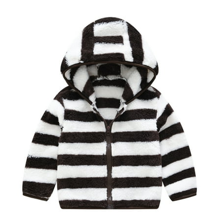 BadyminCSL Toddler Kids Baby Girls Boys Zipper Striped Thick Hooded Coat Warm Outwear
BadyminCSL Toddler Kids Baby Girls Boys Zipper Striped Thick Hooded Coat Warm Outwear