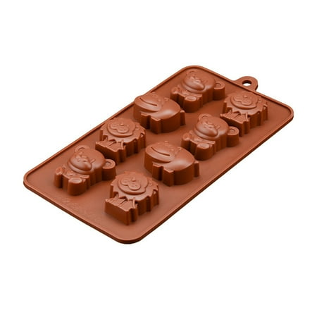 8 Cavity Non-stick Silicone Baking Mold Animal Shaped Silicone Cake Candy Jelly Chocolate Molds Bakeware (Coffee)
8 Cavity Non-stick Silicone Baking Mold Animal Shaped Silicone Cake Candy Jelly Chocolate Molds Bakeware (Coffee)