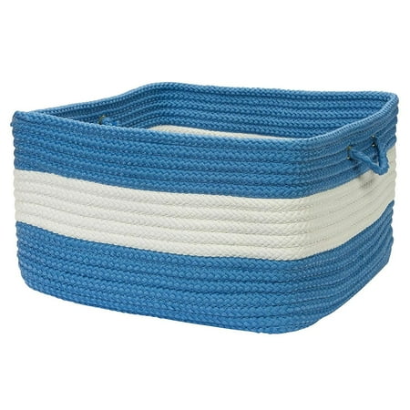 Rope Walk- Blue Ice 14 x10 Utility Basket