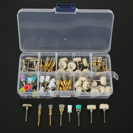 DOACT 80pcs Tool Kit Polishing Cup Alumina Nylon Brush Cotton Wool Felt Wheel Wool Felt Wheel Polisher Cup
DOACT 80pcs Tool Kit Polishing Cup Alumina Nylon Brush Cotton Wool Felt Wheel Wool Felt Wheel Polisher Cup