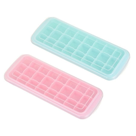 2pcs Silicone Ice Cube Trays with Lids Ice Cube Molds Ice Cuber Popsicle Makers 
2pcs Silicone Ice Cube Trays with Lids Ice Cube Molds Ice Cuber Popsicle Makers
