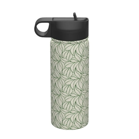 Susaid Leaves Print 18oz Sports Insulated Kettle Stainless Steel Water Bottle For Running Hiking Cycling Climbing
Susaid Leaves Print 18oz Sports Insulated Kettle Stainless Steel Water Bottle For Running Hiking Cycling Climbing