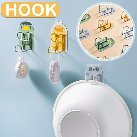 Alexsix Cartoon Wall-Mounted Washbasin Hook Multipurpose Punch-Free Heavy Duty Home Organizer Hook for
Alexsix Cartoon Wall-Mounted Washbasin Hook Multipurpose Punch-Free Heavy Duty Home Organizer Hook for