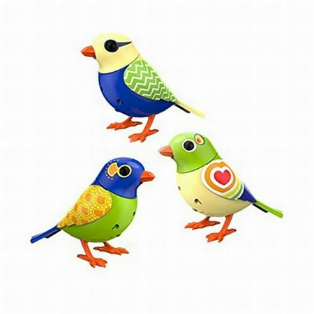 Digi Birds Twinkles Trio Set of 3 DigiBirds Sings Solo & In A Choir