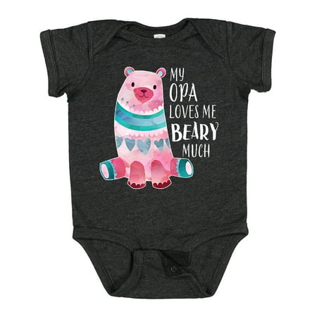 Inktastic My Opa Loves Me Beary Much with Cute Bear Gift Baby Boy or Baby Girl Bodysuit
Inktastic My Opa Loves Me Beary Much with Cute Bear Gift Baby Boy or Baby Girl Bodysuit