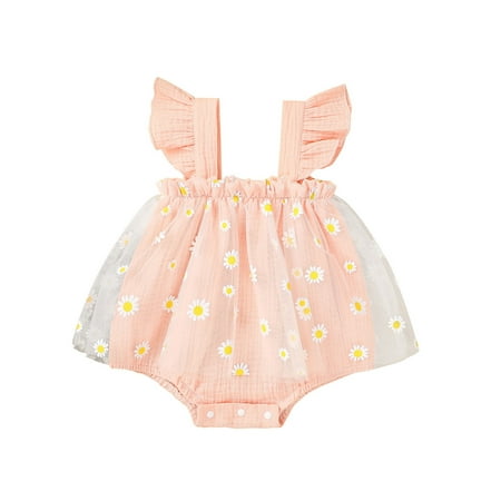 Infant Girls Bodysuits Tulle Skirt Floral Printed Ribbed Ruffle Trim Newborn Kids Children Loose Fashion Outwear Leisure Spring Summer Rompers Jumpsuits
Infant Girls Bodysuits Tulle Skirt Floral Printed Ribbed Ruffle Trim Newborn Kids Children Loose Fashion Outwear Leisure Spring Summer Rompers Jumpsuits