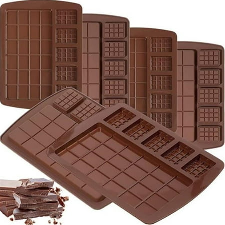 Silicone Mold 2 Size Waffle Chocolate Mold Fondant Patisserie Candy Bar Mould
Silicone Mold 2 Size Waffle Chocolate Mold Fondant Patisserie Candy Bar Mould
