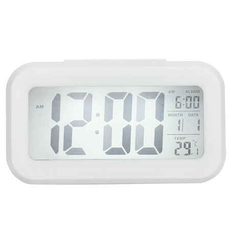 LCD Alarm Clock Electronic Clock Durable White Soft Background Lights Wide Viewing Angle Clear And Elegant For Office Car Home Gifts White
LCD Alarm Clock Electronic Clock Durable White Soft Background Lights Wide Viewing Angle Clear And Elegant For Office Car Home Gifts White