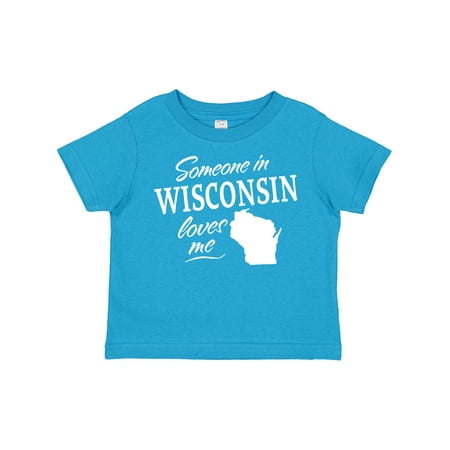 Inktastic Someone in Wisconsin Loves Me Gift Toddler Boy or Toddler Girl T-Shirt
Inktastic Someone in Wisconsin Loves Me Gift Toddler Boy or Toddler Girl T-Shirt