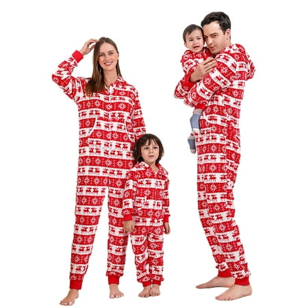 AMILIEe Matching Family Pajamas Hoodie Sleeper Christmas PJ s Snowflake Plush Cozy Warm Jumpsuit
AMILIEe Matching Family Pajamas Hoodie Sleeper Christmas PJ s Snowflake Plush Cozy Warm Jumpsuit