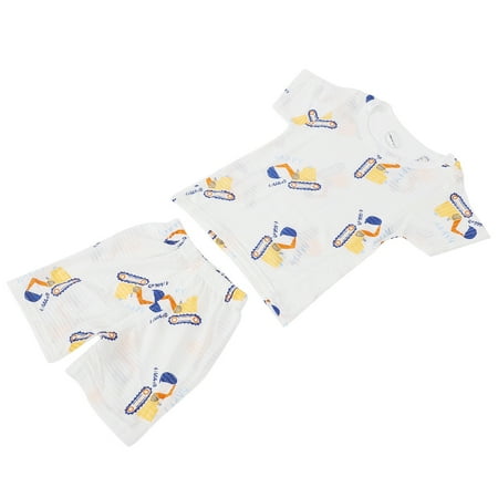 Baby Summer Shorts Set Baby Summer Outfits Easy Clean Breathable For Birthdays For Daily Life Excavator Pattern 140cm
Baby Summer Shorts Set Baby Summer Outfits Easy Clean Breathable For Birthdays For Daily Life Excavator Pattern 140cm