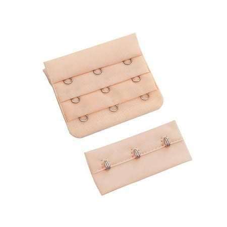 Back Bra Extender Straps 3Hooks 3 Rows Underwear Strapless Accessories