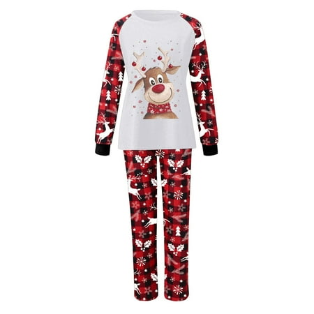 Honeeladyy Parent-child Attire Christmas Suits Patchwork Plaid Printed Homewear Round Neck Long Sleeve Pajamas Two-piece Mom Sets Sales Online
Honeeladyy Parent-child Attire Christmas Suits Patchwork Plaid Printed Homewear Round Neck Long Sleeve Pajamas Two-piece Mom Sets Sales Online