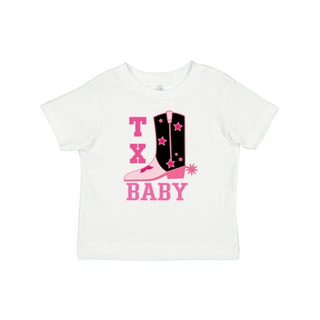 Inktastic Pink Texas Cowboy Baby Gift Baby Girl T-Shirt