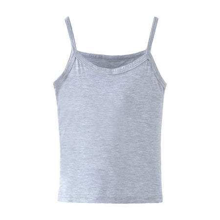 Shirts For Kids Sleeveless Solid Graphic T-Shirt Round Neck Crop Top For Girls And Boys Tank Top Tee Baby Fall Outfits Gray 5 Years
Shirts For Kids Sleeveless Solid Graphic T-Shirt Round Neck Crop Top For Girls And Boys Tank Top Tee Baby Fall Outfits Gray 5 Years