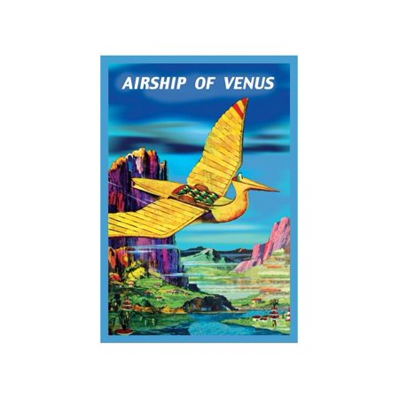 "Airship of Venus" Print (Canvas 24x36)