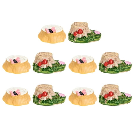 HEMOTON 10Pcs Micro Landscaping Tree Stump Decor Mini Garden Ornament Tree Stump Model
HEMOTON 10Pcs Micro Landscaping Tree Stump Decor Mini Garden Ornament Tree Stump Model