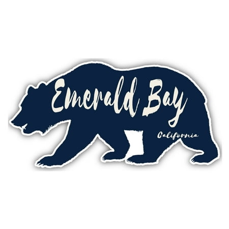 Emerald Bay California Souvenir 3x1.5-Inch Fridge Magnet Bear Design