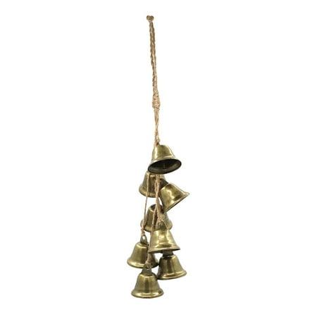 Hioecau Bell Pendant Christmas Bell Pendant Rustic Metal Hanging Decorative Bell with Jute Rope Vintage Wind Chimes Wall Hanging for Home Decor
Hioecau Bell Pendant Christmas Bell Pendant Rustic Metal Hanging Decorative Bell with Jute Rope Vintage Wind Chimes Wall Hanging for Home Decor