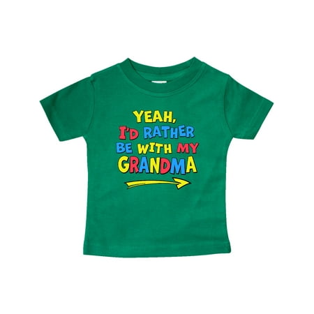 Inktastic Yeah I d Rather be with My Grandma in Red Yellow and Blue Gift Baby Boy or Baby Girl T-Shirt
Inktastic Yeah I d Rather be with My Grandma in Red Yellow and Blue Gift Baby Boy or Baby Girl T-Shirt