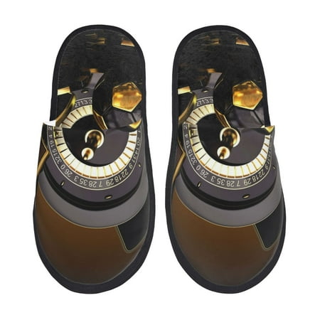 Qekee Casino Cards Print Furry Slippers for Women and Men House Slipper Funny Bedroom Slippers Indoor -Large
Qekee Casino Cards Print Furry Slippers for Women and Men House Slipper Funny Bedroom Slippers Indoor -Large