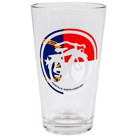 New Belgium 823296 New Belgium Flag Logo Pint Glass