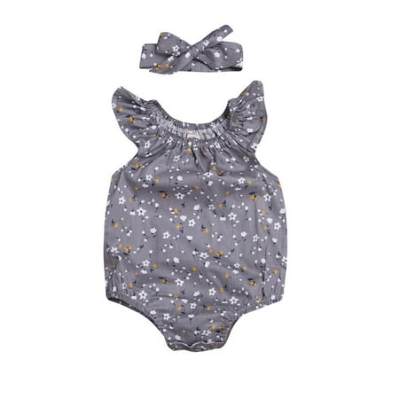 TAIAOJING Baby Romper Jumpsuit+Headband Set Print Sleeveless Girl Outfit Floral Girls Romper&Jumpsuit Onesie Outfit 0-6 Months
TAIAOJING Baby Romper Jumpsuit+Headband Set Print Sleeveless Girl Outfit Floral Girls Romper&Jumpsuit Onesie Outfit 0-6 Months