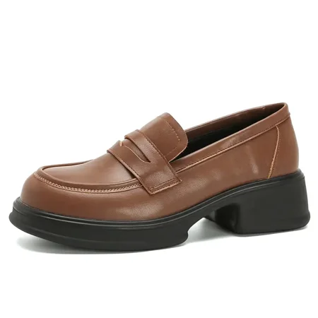 Women‘s Platform Round Toe Loafers Solid Color Faux Leather Slip On Shoes Women‘s Walking Shoes
Women‘s Platform Round Toe Loafers Solid Color Faux Leather Slip On Shoes Women‘s Walking Shoes