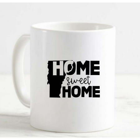 Coffee Mug Home Sweet Home Vermont Native Hometown Love White Cup Funny Gifts for work office him her
Coffee Mug Home Sweet Home Vermont Native Hometown Love White Cup Funny Gifts for work office him her