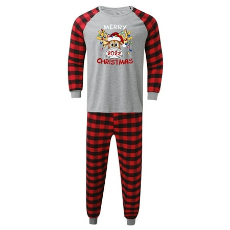 Men Dad Merry Christmas Pajamas Deer Letter Long Sleeve Pajamas PJ s Plaid Family Matching Xmas Sleepwear Loungewear Pants Set
Men Dad Merry Christmas Pajamas Deer Letter Long Sleeve Pajamas PJ s Plaid Family Matching Xmas Sleepwear Loungewear Pants Set