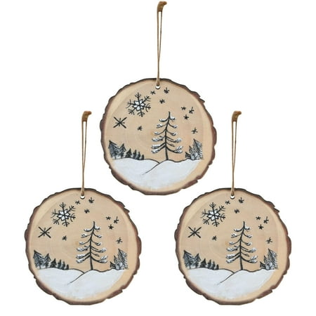Vikakiooze 2022 Lovely Christmas Round Wooden Hanging Animal Print Pendant Christmas Decorations Clearance
Vikakiooze 2022 Lovely Christmas Round Wooden Hanging Animal Print Pendant Christmas Decorations Clearance
