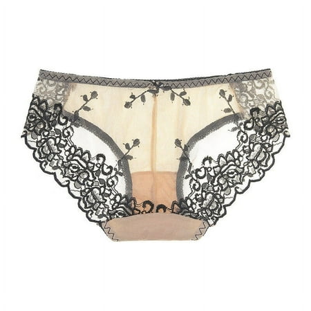 Mortilo Womens Lace Underwear Womens Briefs Underwear Mesh Womens Panties Briefs Gift Beige L
Mortilo Womens Lace Underwear Womens Briefs Underwear Mesh Womens Panties Briefs Gift Beige L