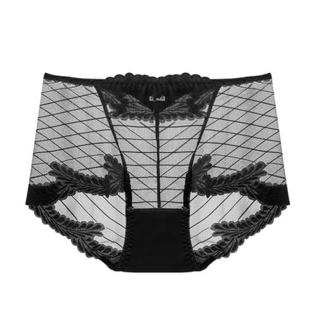 Gaiseeis Sexy Ladies Transparent Lace Panties Cotton Hollow Breathable Quality Underpants Black M
Gaiseeis Sexy Ladies Transparent Lace Panties Cotton Hollow Breathable Quality Underpants Black M