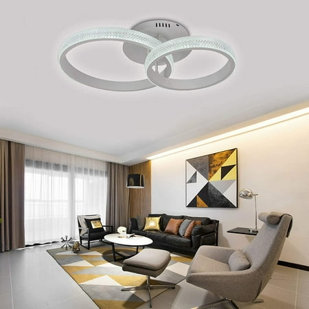 Wuzstar 2-Ring Modern Ceiling Lamp Acrylic Remote Chandelier Lamp Fixture for Living Room Dining Room Bedroom
Wuzstar 2-Ring Modern Ceiling Lamp Acrylic Remote Chandelier Lamp Fixture for Living Room Dining Room Bedroom