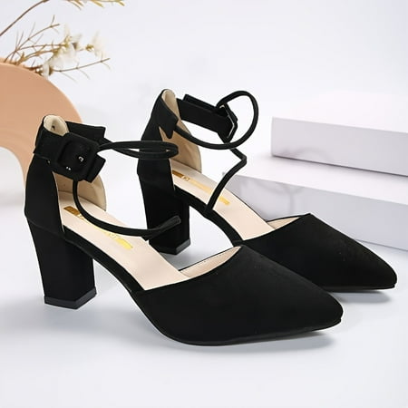 All-Match Party & Prom Shoes Women s Block Heeled Sandals Pointed Toe Ankle Strap High Heels
All-Match Party & Prom Shoes Women s Block Heeled Sandals Pointed Toe Ankle Strap High Heels