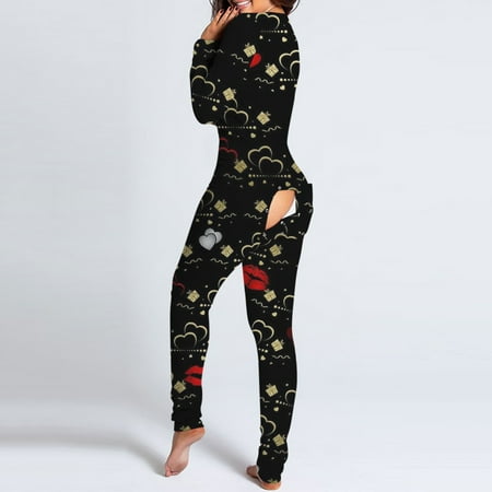 purcolt Women s Plus Size Butterfly Print Onesie Pajamas Sexy Butt Back Flap Jumpsuit Sleepwear Bodycon Bodysuit Deep V Neck Button-Down Overall Rompers Nightwear
purcolt Women s Plus Size Butterfly Print Onesie Pajamas Sexy Butt Back Flap Jumpsuit Sleepwear Bodycon Bodysuit Deep V Neck Button-Down Overall Rompers Nightwear
