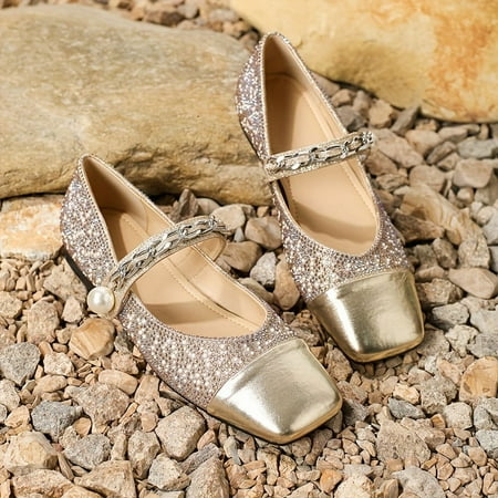 Women s Rhinestone Decor Flats Faux Pearl Decor Lightweight Soft Sole Shoes Glitter Closed Toe Dress Shoes
Women s Rhinestone Decor Flats Faux Pearl Decor Lightweight Soft Sole Shoes Glitter Closed Toe Dress Shoes