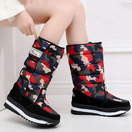 HOMBOM Snow Boots Soft Chukka Boots Daily Couples Hiking Shoes Women Thigh High Boots Autumn&Winter Boots For Clearence
HOMBOM Snow Boots Soft Chukka Boots Daily Couples Hiking Shoes Women Thigh High Boots Autumn&Winter Boots For Clearence