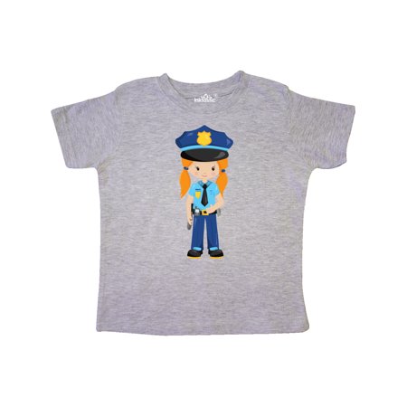 Inktastic Cute Girl Police Girl Orange Hair Police Uniform Gift Toddler Toddler Girl T-Shirt
Inktastic Cute Girl Police Girl Orange Hair Police Uniform Gift Toddler Toddler Girl T-Shirt