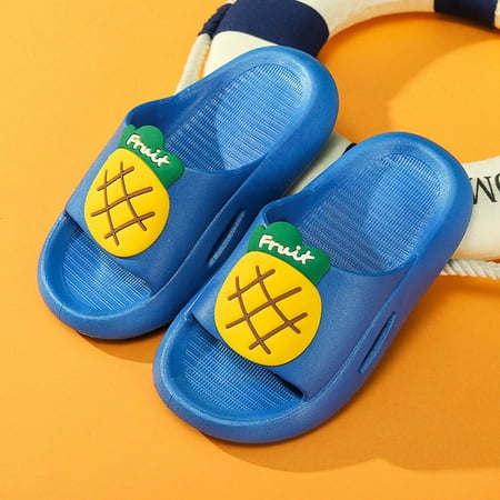 Huilaibazo Home Slippers For Children Kids Fruit Children Slippers Cartoon Soft Sole In Summer Comfortable Girls Sandals At Home
Huilaibazo Home Slippers For Children Kids Fruit Children Slippers Cartoon Soft Sole In Summer Comfortable Girls Sandals At Home
