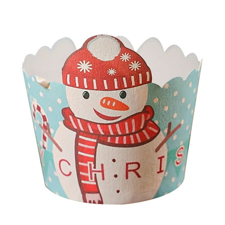 SONGBIRDTH Christmas Cupcake Cups 50Pcs Cake Packaging Grease-resistant Attractive Santa Claus Elk Cupcake Cups
SONGBIRDTH Christmas Cupcake Cups 50Pcs Cake Packaging Grease-resistant Attractive Santa Claus Elk Cupcake Cups