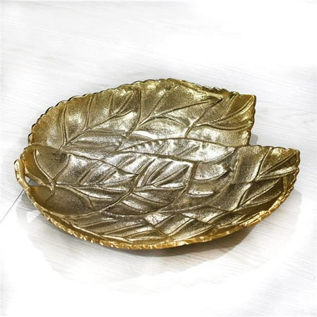 BBH Homes UBBBVK030AB2020BSC2HS 14.96 x 12.99 x 2.36 in. Handmade Gold Coated Decorative Aluminum Tray
BBH Homes UBBBVK030AB2020BSC2HS 14.96 x 12.99 x 2.36 in. Handmade Gold Coated Decorative Aluminum Tray