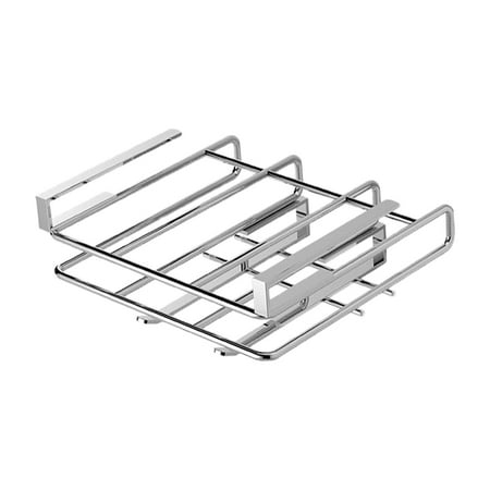 Stainless Steel Cabinet Mounted Shelf Punch Free Cabinet Door Shelves Easy Install Chopping Board Holder For Kitchen Bedroom Office with Pot Lid Rack
Stainless Steel Cabinet Mounted Shelf Punch Free Cabinet Door Shelves Easy Install Chopping Board Holder For Kitchen Bedroom Office with Pot Lid Rack