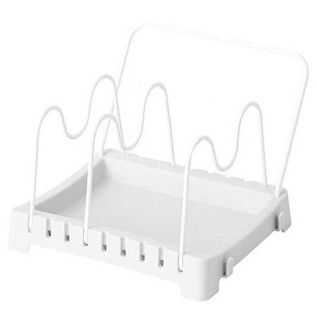 Pot Lid Organizer for Cabinet Utensil Spoon Rest with Drip Pad Adjustable Compartment Kitchen
Pot Lid Organizer for Cabinet Utensil Spoon Rest with Drip Pad Adjustable Compartment Kitchen